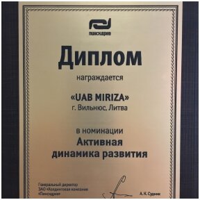 Gamintojų sertifikatai