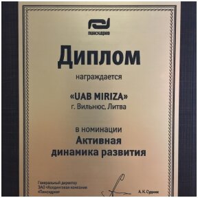 Gamintojų sertifikatai