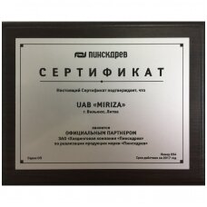 Gamintojų sertifikatai
